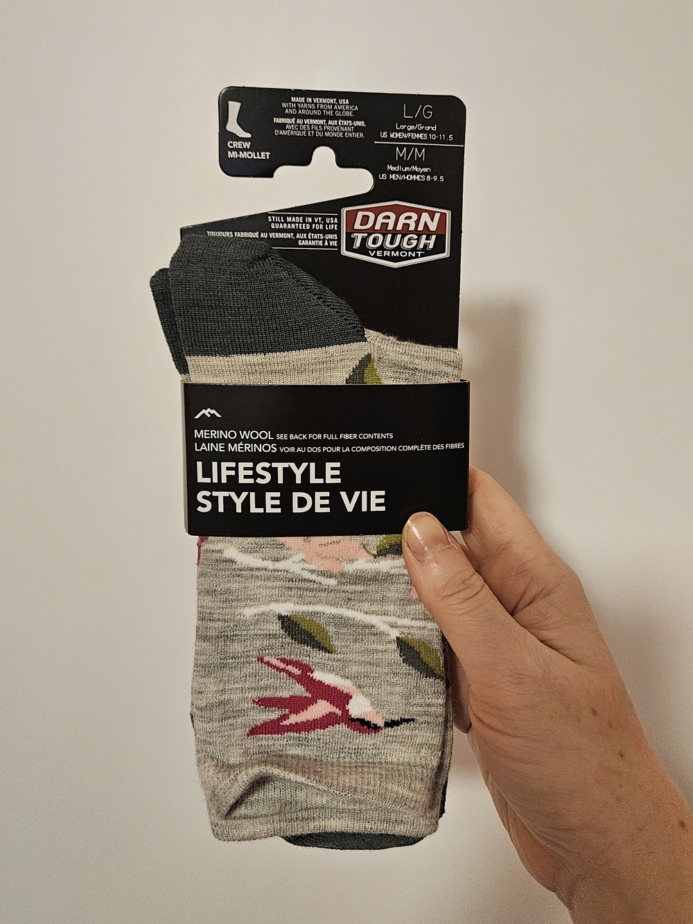 Darn Tough Merino Socks - Hummingbird